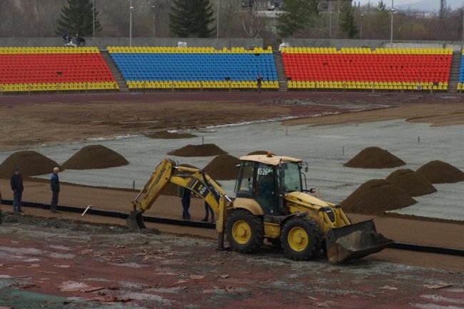 В Магнитогорске появится второе футбольное поле с искусственным покрытием