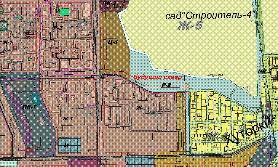 План застройки магнитогорска генеральный