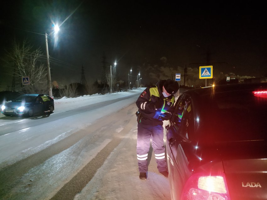 В Магнитогорске поймали 17 пьяных водителей