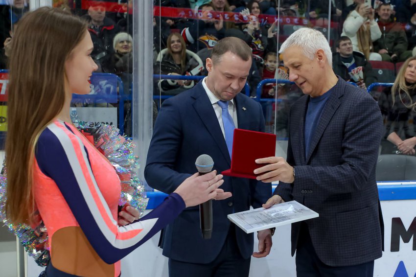 Сергей Мозякин получил очередную награду