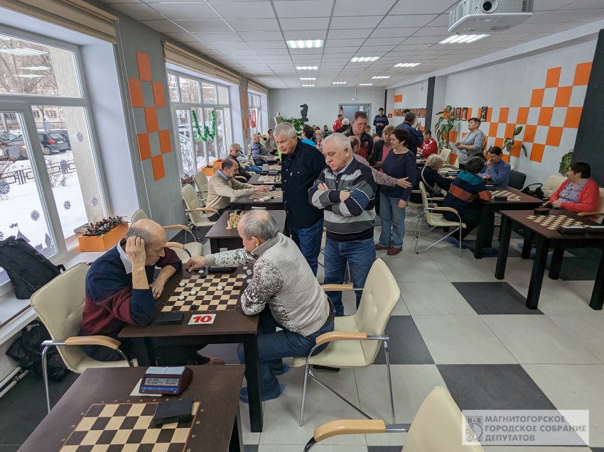 В Магнитогорске прошёл турнир по шашкам