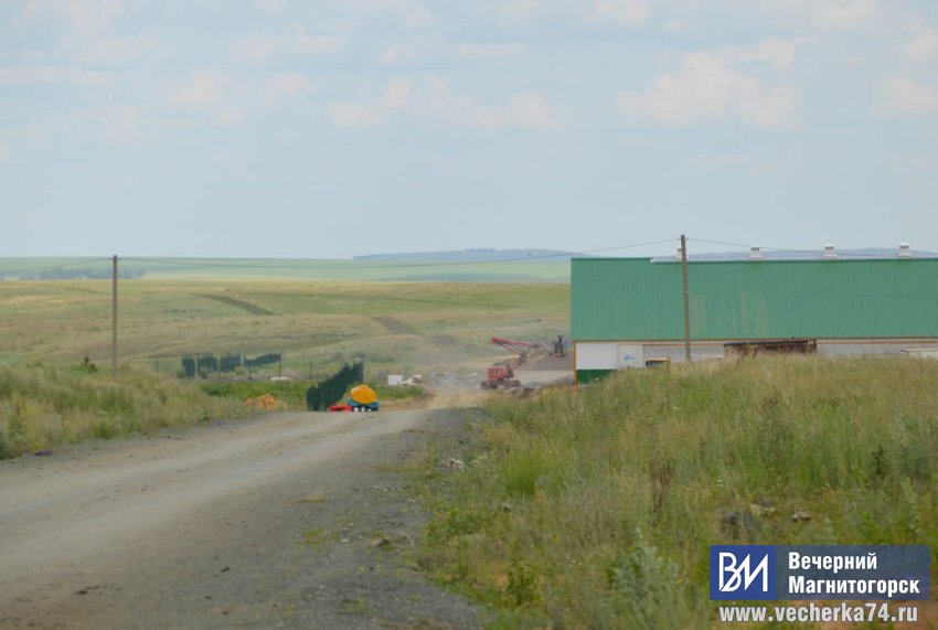 Под Магнитогорском продолжается строительство нового производства Под Магнитогорском продолжается строительство нового производства