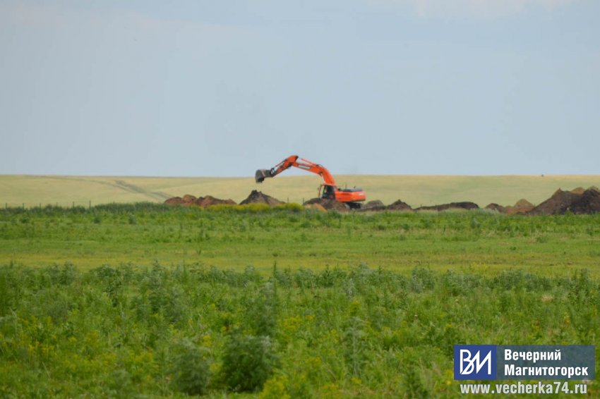 Под Магнитогорском продолжается строительство нового производства Под Магнитогорском продолжается строительство нового производства