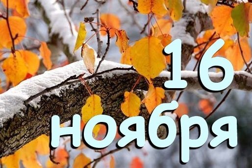 Новинки ноября. 16 Ноября календарь. Праздники 16 ноября картинки. 16 Ноября надпись. Анна холодная народный календарь.